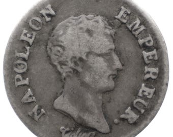 1803 A 1/4 Franc Napoleon Bonaparte France Coin Paris
