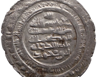 923-963 d.C. Dirham Ahmad n. Moneda islámica de Mahoma