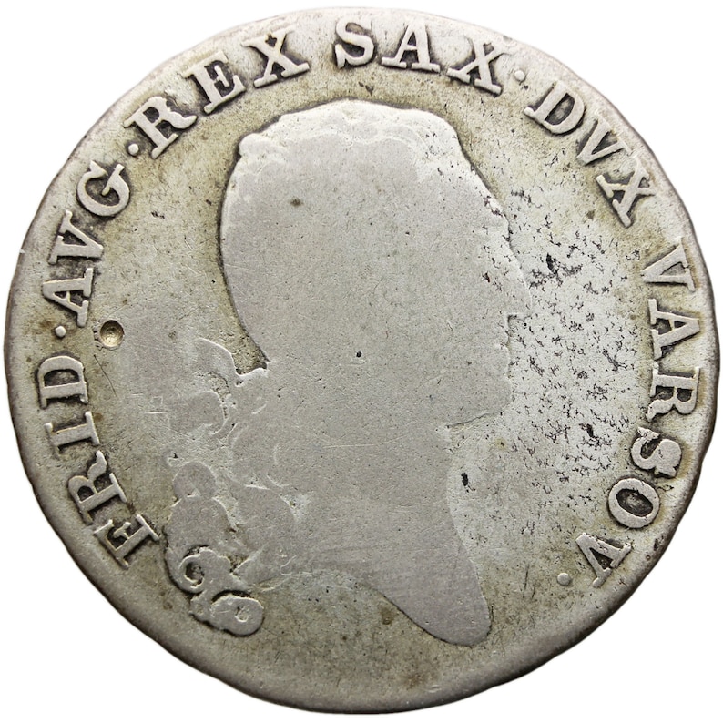 1813 1/3 Talara Duchy of Poland Coin Friedrich August I Silver image 2
