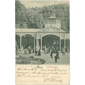 1906 Bad Wildungen, Germania – Georg Victor-Quelle – Cartolina