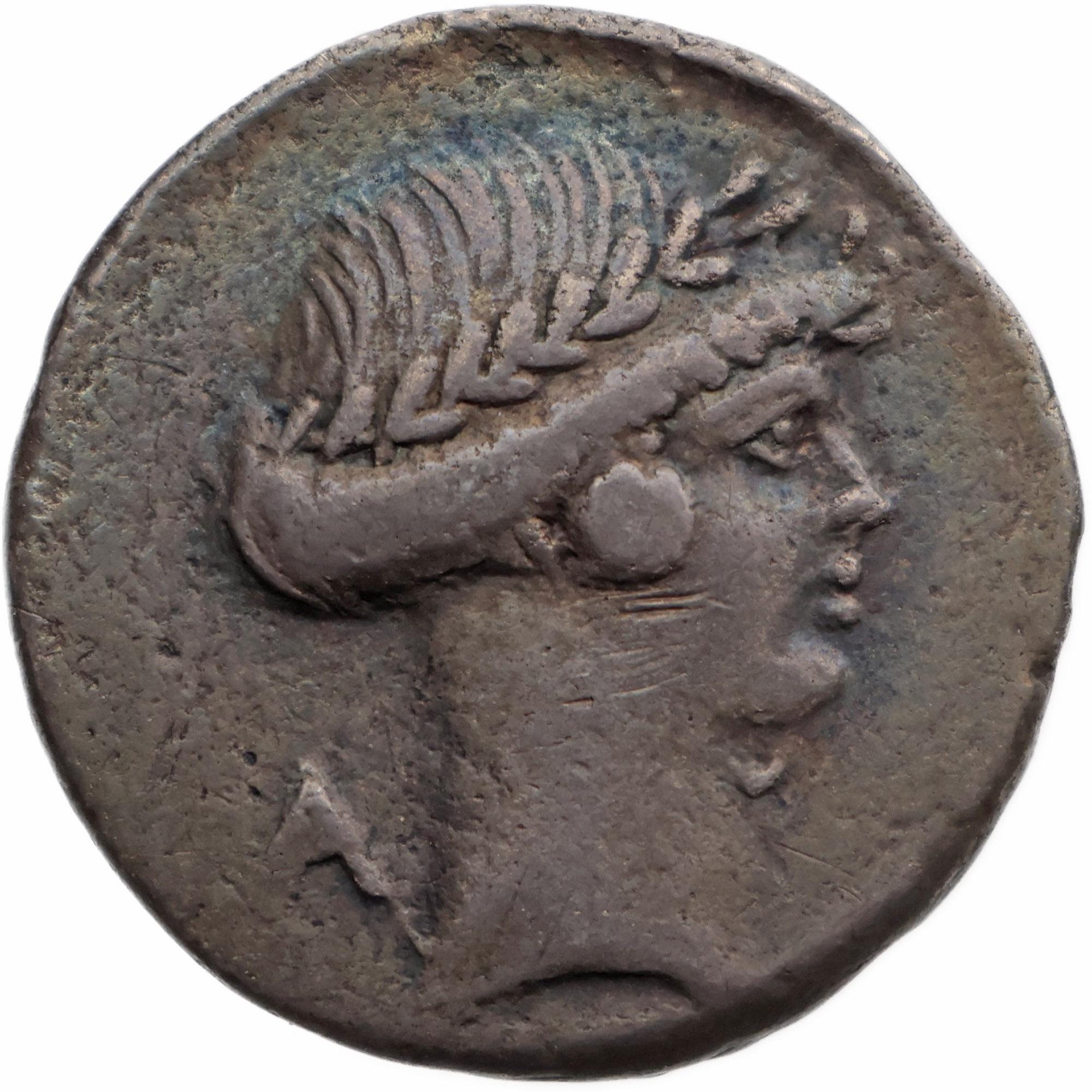 紀元前 46 年 ローマ共和国 デナリウス C. コンシディウス パエトゥス