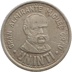 1986 1 Inti Peru Münze Lima Mint (MO3931-)