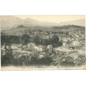 Saint-Jean-Pied-de-Port, France - Vue d'ensemble - Carte postale