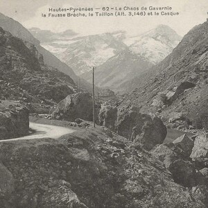 Carte postale ancienne de Gavarnie, Hautes-Pyrénées, France