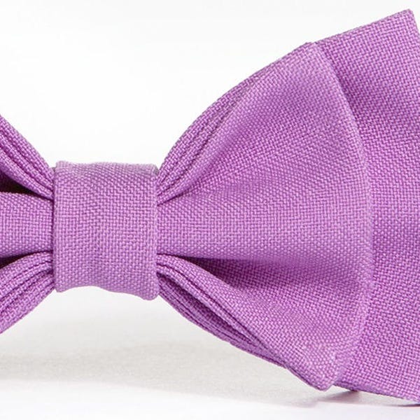 Wisteria Purple Bow Tie, Bow Ties for Boys, Bow Ties for Men, Wedding Bow Ties, Kids Bow Ties, Bow Ties Groom Groomsmen
