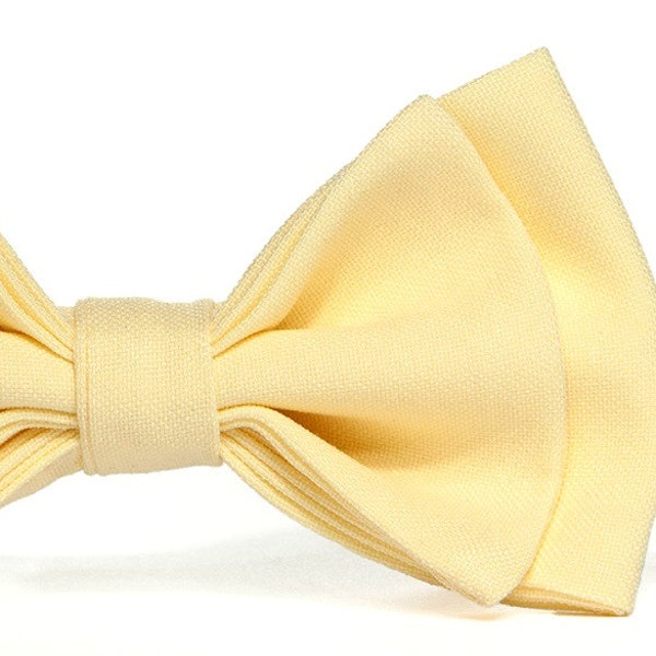 Yellow Bow Ties Etsy