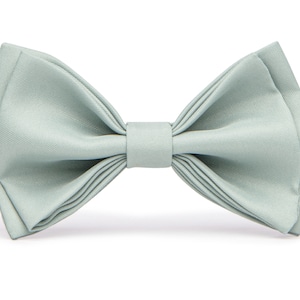 Dusty Sage Green Bow Tie for Men, Dusty Sage Bow Tie Kids, Dusty Sage Bow Tie Boys, Dusty Sage Bow Tie Toddler, Sage Wedding Outfit