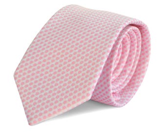Blush Ties for Men, Skinny Wedding Ties, Blush Ties for Groom Groomsmen