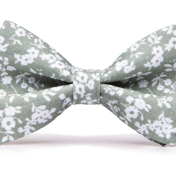 Sage Green Bow Tie - Etsy