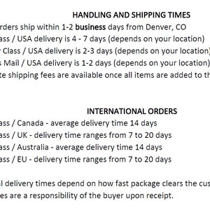 Armoniia handling and shipping times