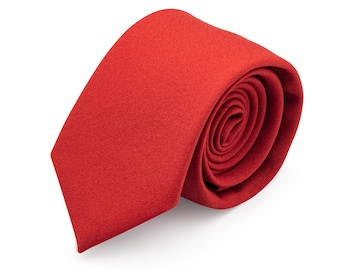 Terrakotta Krawatte für Herren, Terrakotta Krawatte für Männer, Terrakotta Krawatte, Krawatte für Bräutigam und Trauzeugen, Hochzeitskrawatten, Hochzeitskrawatte