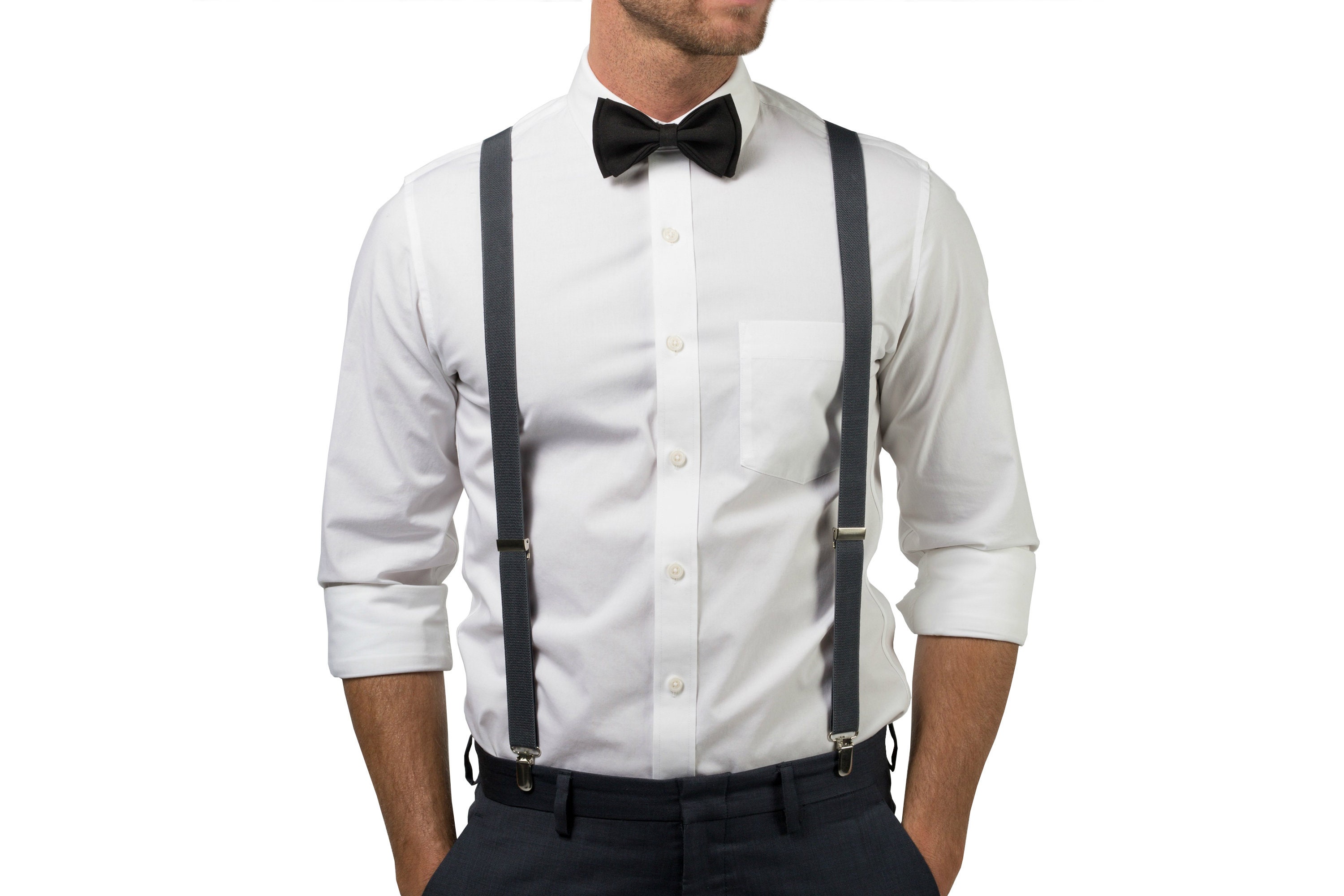 Dress shirt and bow tie hot sale