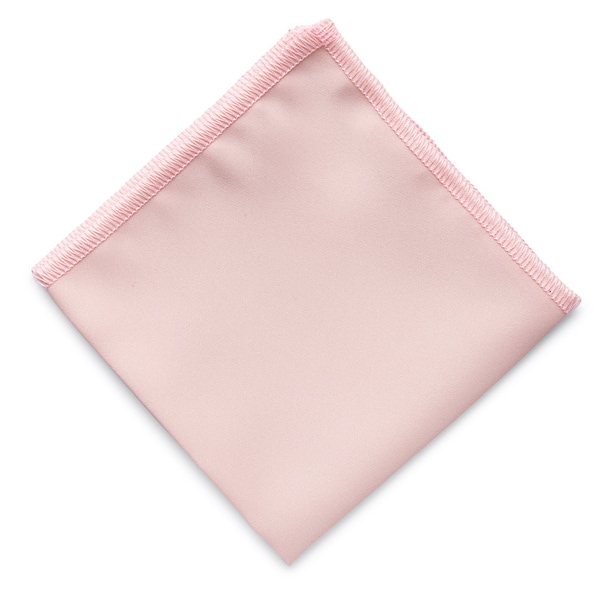 Blush Pocket Square for Men, Blush Handkerchief for Men, Blush Hanky Wedding