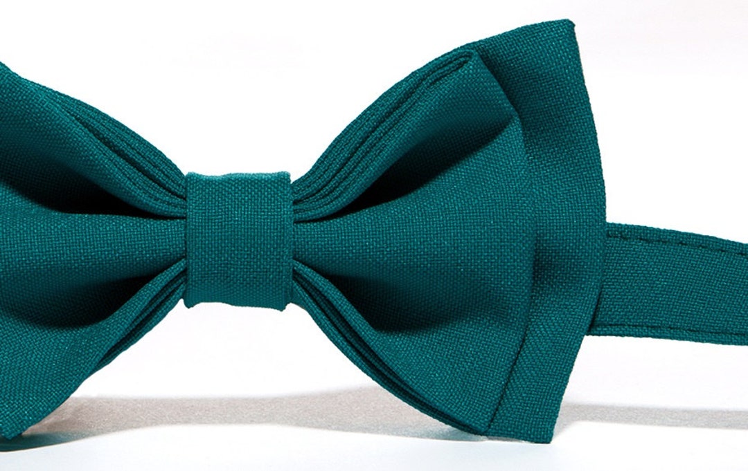 Teal Bow Tie Wedding Bow Ties Bow Ties for Groom and - Etsy
