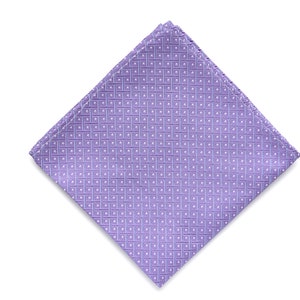 Purple Pocket Square for Toddler Boys Kids Men, Purple Handkerchief for Boys Men