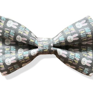 Happy Easter Bunny Bow Tie Toddler Boys Kids Mens