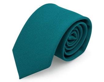 Teal Necktie for Men, Teal Tie for Men, Wedding Ties, Wedding Neckties, Teal Ties for Groom and Groomsmen