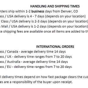 Armoniia handling and shipping times