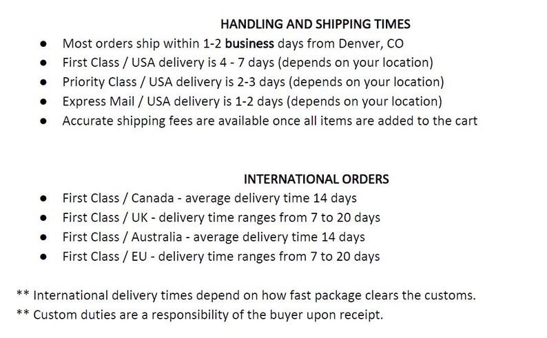 Armoniia handling and shipping times