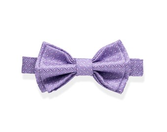 Purple Bow Tie, Wedding Bow Ties for Groom Groomsmen Ring Bearer, Wedding Attire, Wedding Outfits, Tahiti Bow Ties, Wisteria Bow Ties, Kids