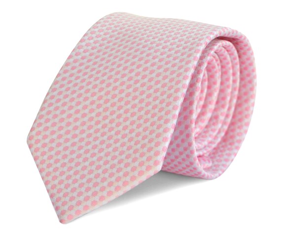Blush Tapestry Skinny Necktie Blush Tapestry Skinny Necktie