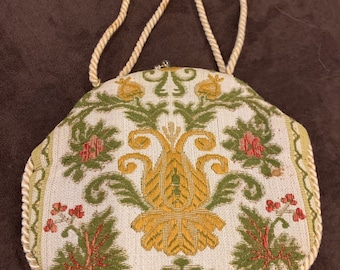 Vintage Tapestry Purse from Spain