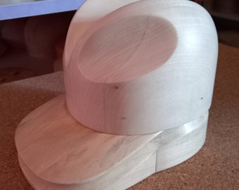 Casquette en bois, chapeau de chapellerie, chapelier