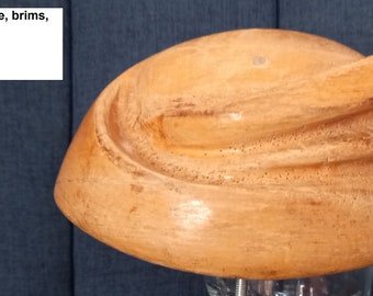 Formes de chapeaux en bois, outils - sur commande - deuxième partie