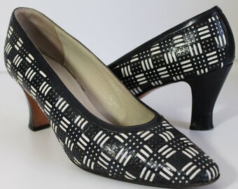 checkerboard heels