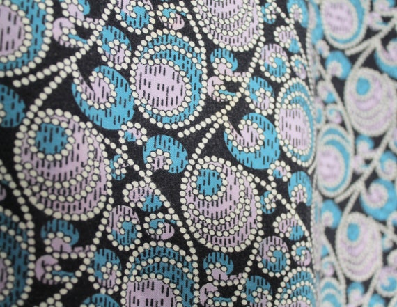70s Cotton Tent Dress, 70s Cotton Crochet Dress, … - image 3