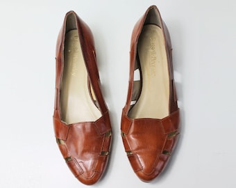 Vintage Russel Bromley Leder Fischer Wohnungen 90er Italien
