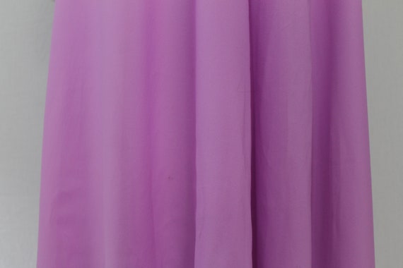 Long Vintage Purple Dress, Lilac Dress, Vintage R… - image 7