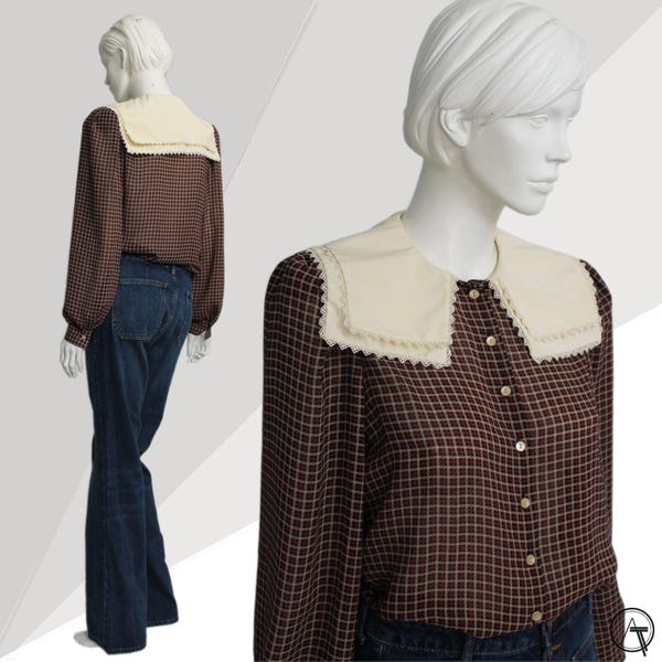 Sailor Collar Layered-Style Top ASG0078 main image 0