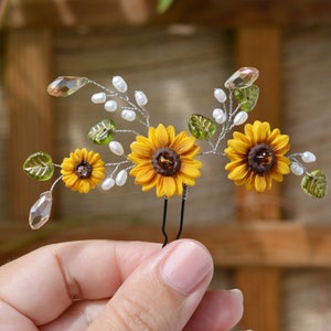 Sunflower best sale hair piece