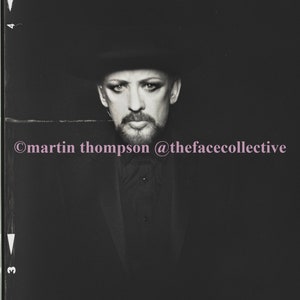 Boy George Numbered Limited Edition Contemporary Vintage Exhibition Photographic Fine Art Giclee Print Free Worldwide Shipping Ltd Sale