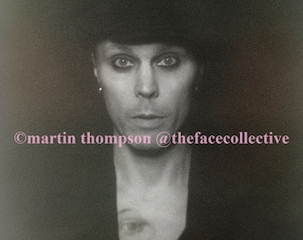 VV Ville Valo Obra de arte de edición limitada numerada grande Impresión giclée de bellas artes fotográficas auténticas Envío gratuito a todo el mundo