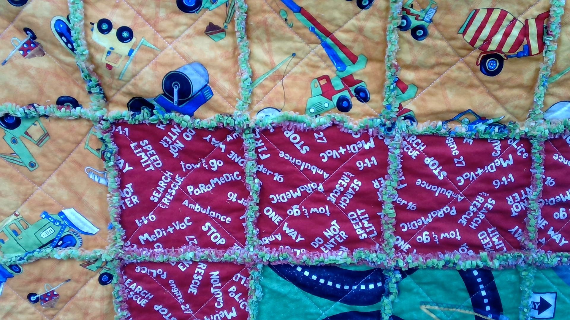 Rag Quilt Rag Quilt Throw Small Rag Quilt Patchwork Quilt Etsy