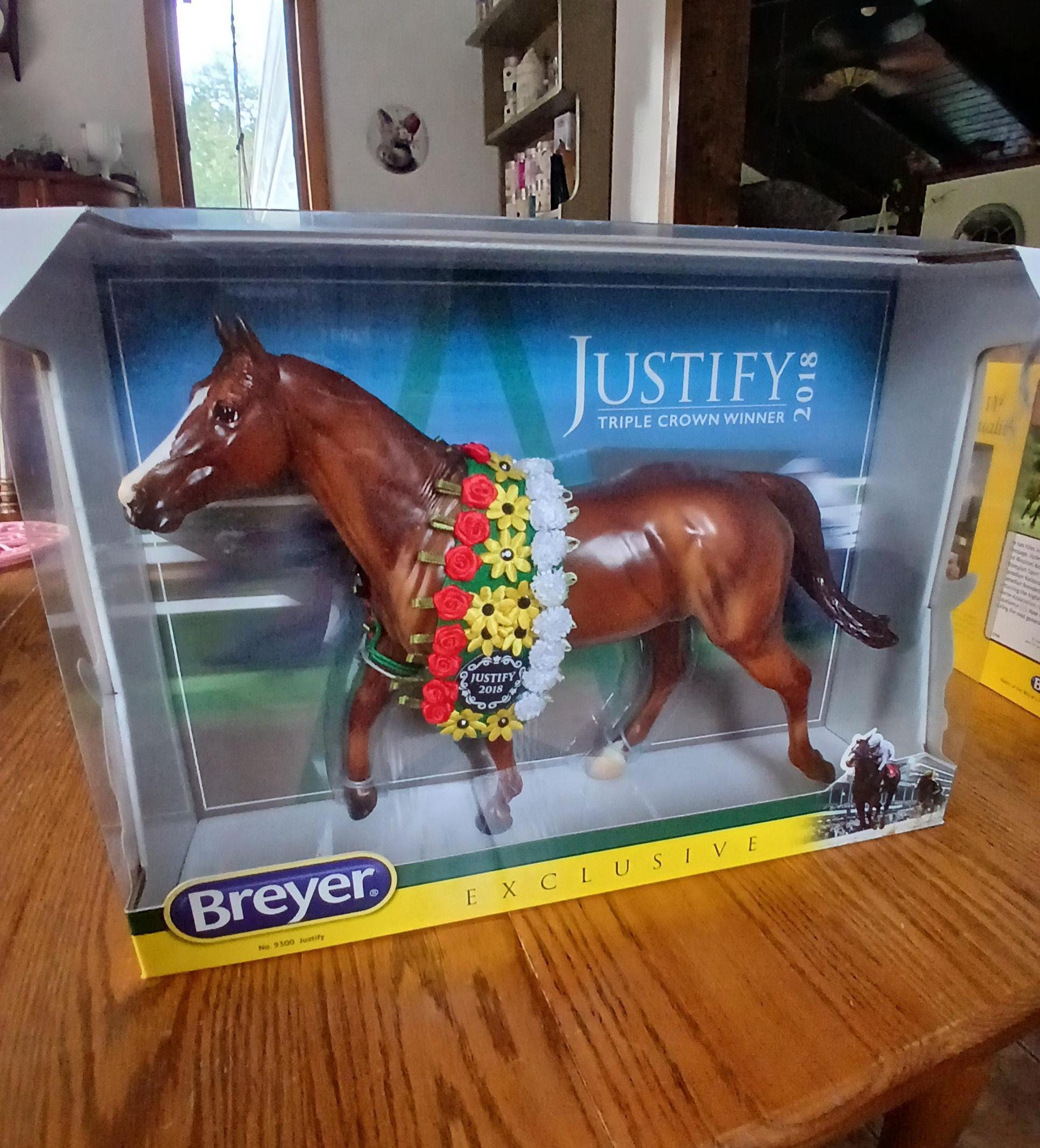 Breyer Horse, Breyer Justify Triple Crown Winner, Breyer 9300