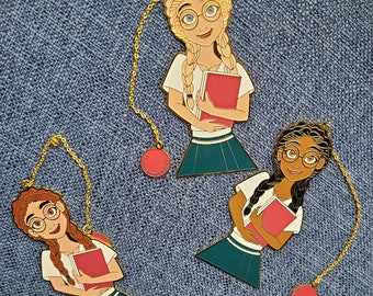 Metal bookmark, Bookmark personalized, bookmark girl,handmade, beautiful, woman, book lover,book club, bookmark for women, bookmark personal