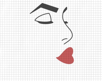 African American Black Woman face svg Woman head svg Eyes svg Lips svg Makeup svg Sexy woman svg Feminist svg Diva svg Eyebrows svg Afro svg