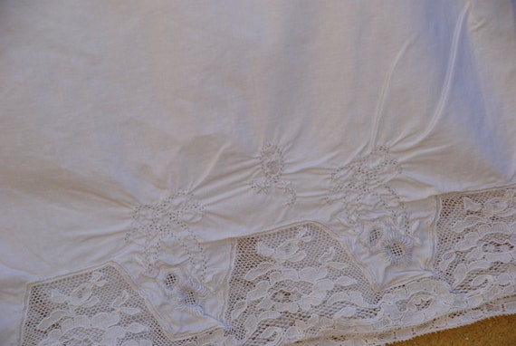 Bloomers vintage French in white cotton part of a | Etsy