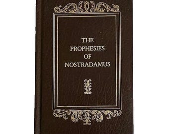 The Prophesies of Nostradamus 1975 Avenel Books Illustrated by Shari De Miskey