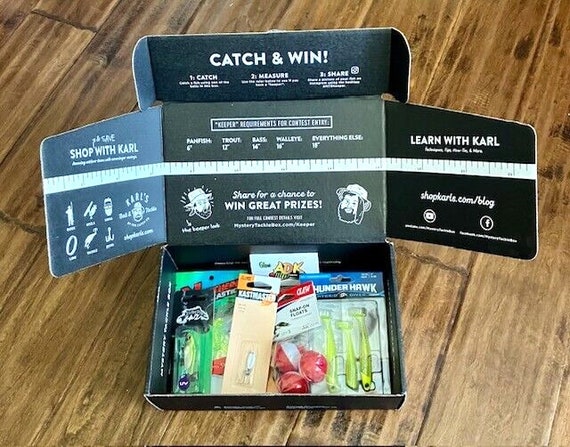  Catch Co Mystery Tackle Box PRO Bass Fishing Kit