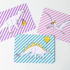 Cartes postales de dinosaures