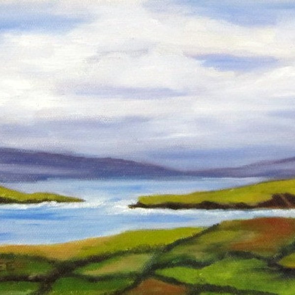 Near Eyeries, 8x6, Ireland, Co Cork, original oil painting, Irish subject