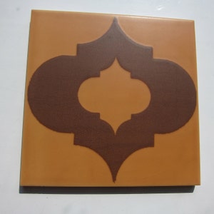 Vintage 1960s Mid-Century Modern Floor Tile, 10 Sq Ft Lot 40 Piece Set, 430 Sq Ft Available image 1