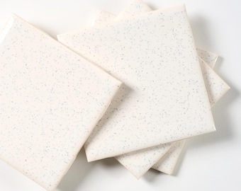 1960s Suntile White Granite Wall Tile, 12.25 Sq Ft Available