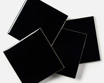 1950s Robertson Black Wall Tile
