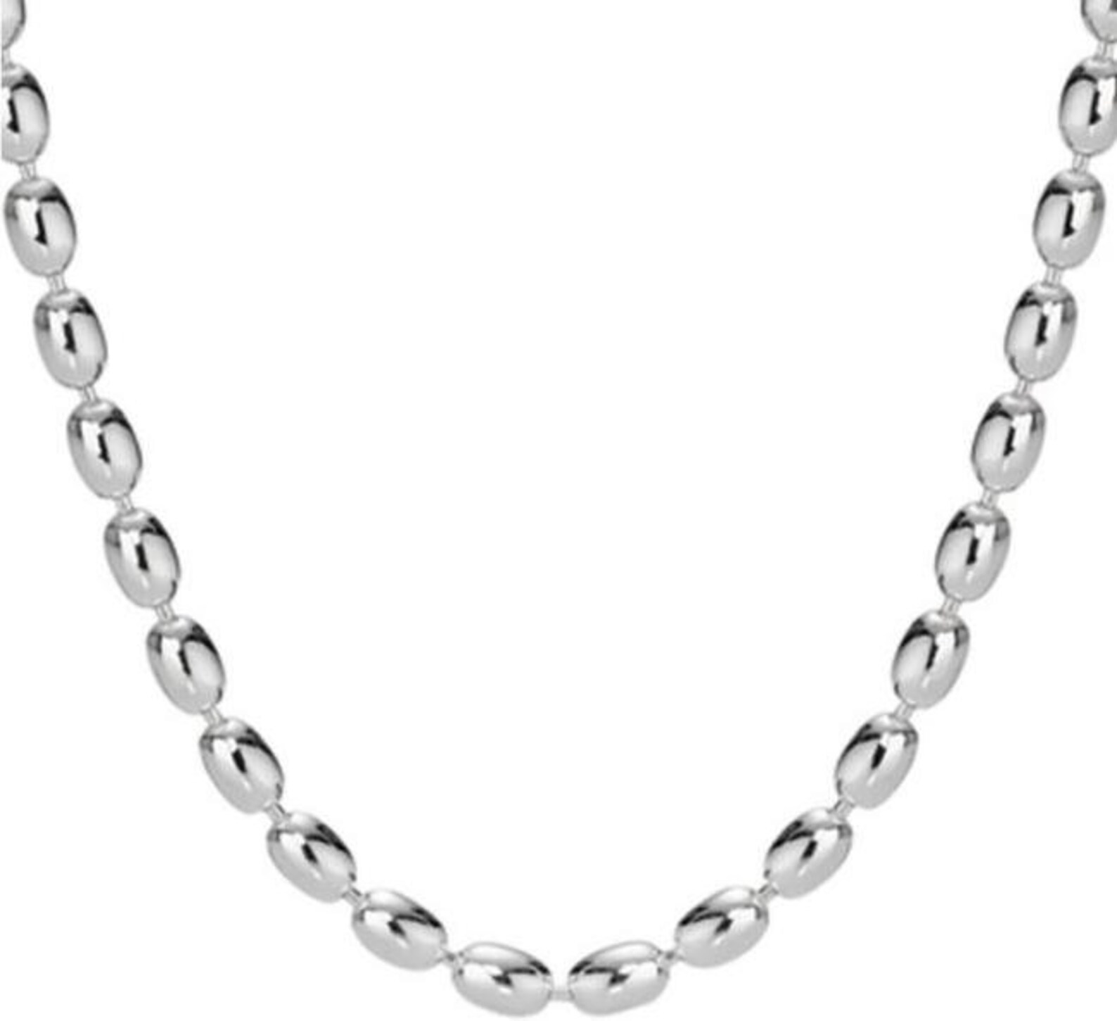 Pandora Sterling Silver Rice Chain Etsy