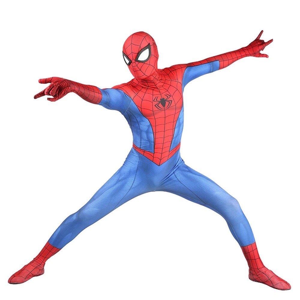Spiderman Body Suit Classic Cosplay Costume Costume Spider - Etsy
